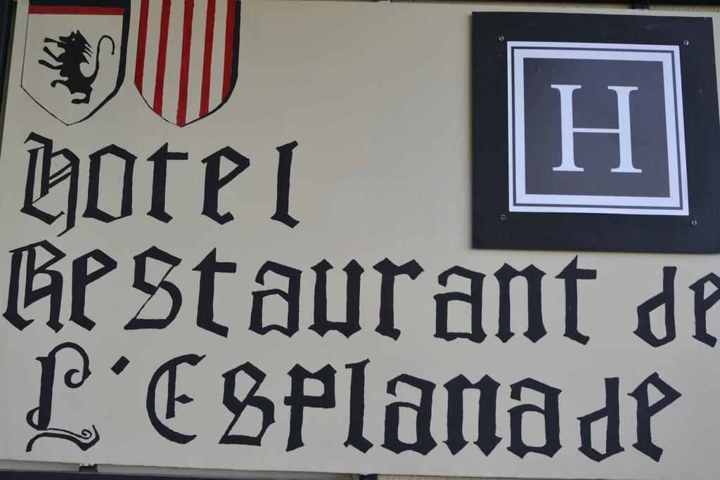 Hotellerie De L'Esplanade Rians  Exteriör bild